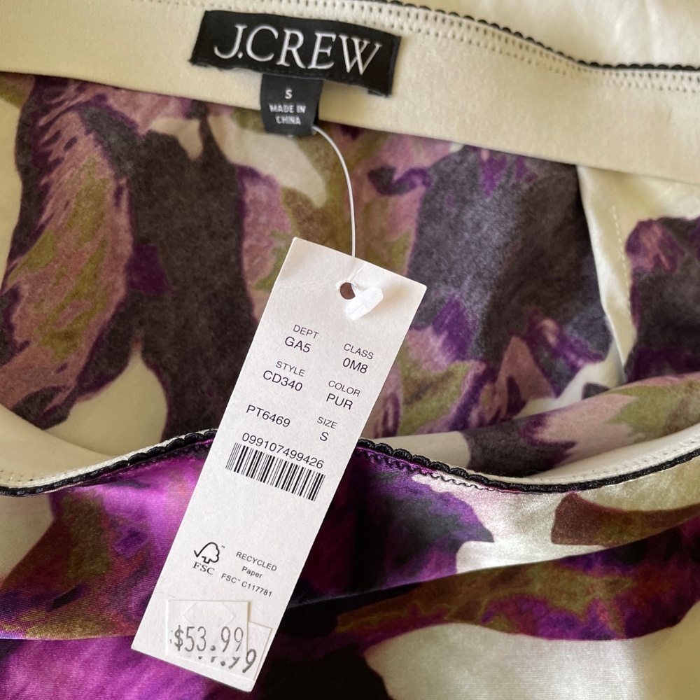 NWT J. Crew Pretty skirt